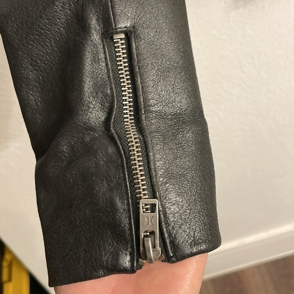 Hurley Genuine Leather Jacket - Picture 6 of 8